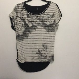 Edista black & white T